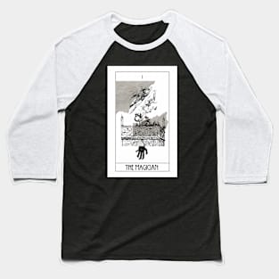 The Magician Tarot Baseball T-Shirt